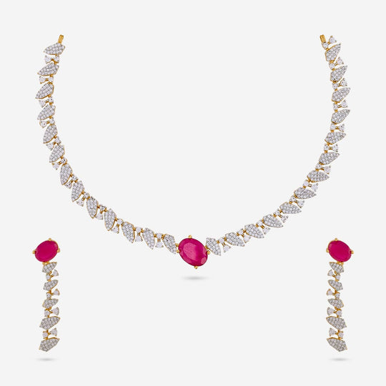 Zircon Necklace Zircon Necklace 190819