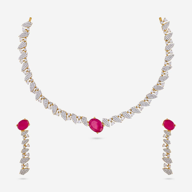 Zircon Necklace Zircon Necklace 190819