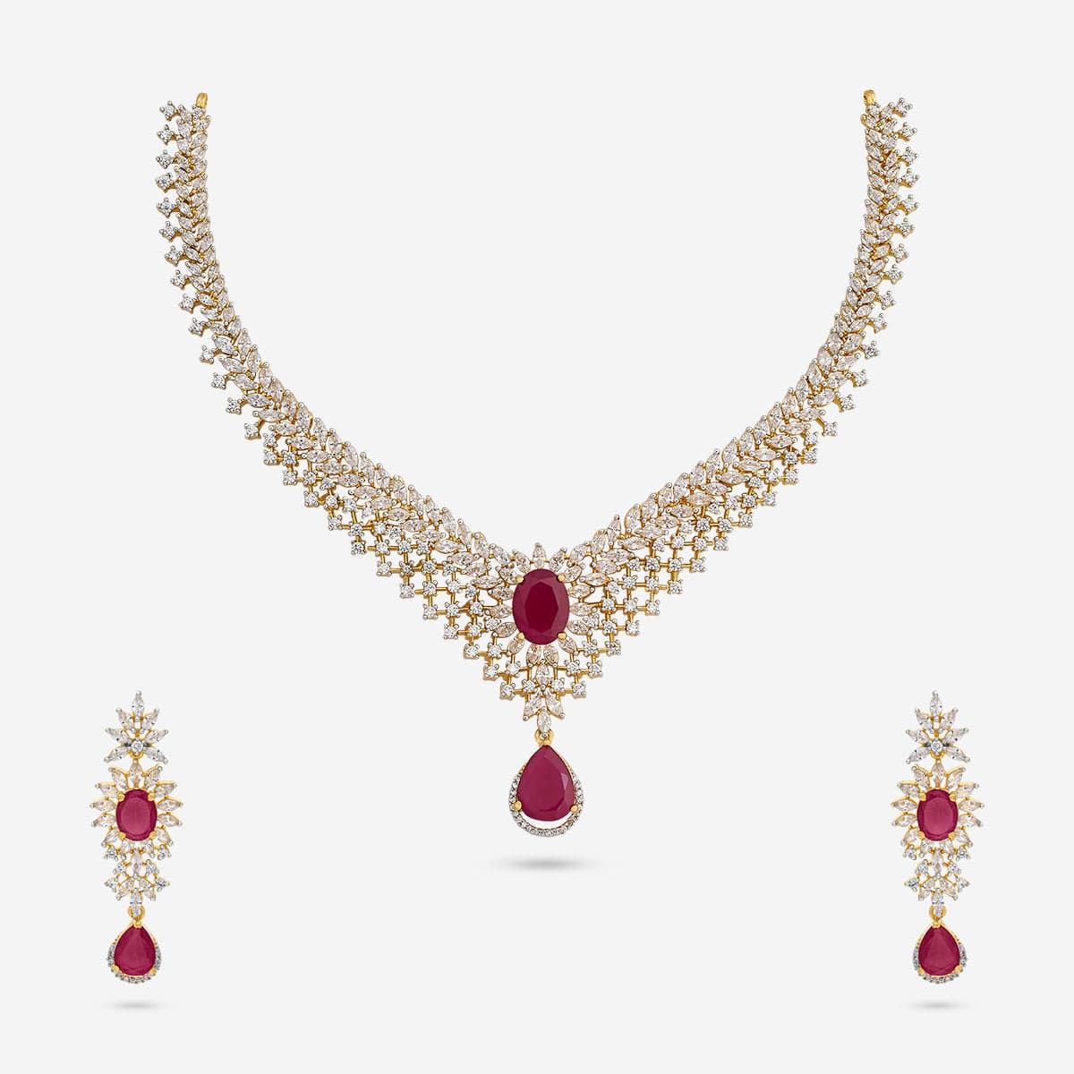 Zircon Necklace Zircon Necklace 190820