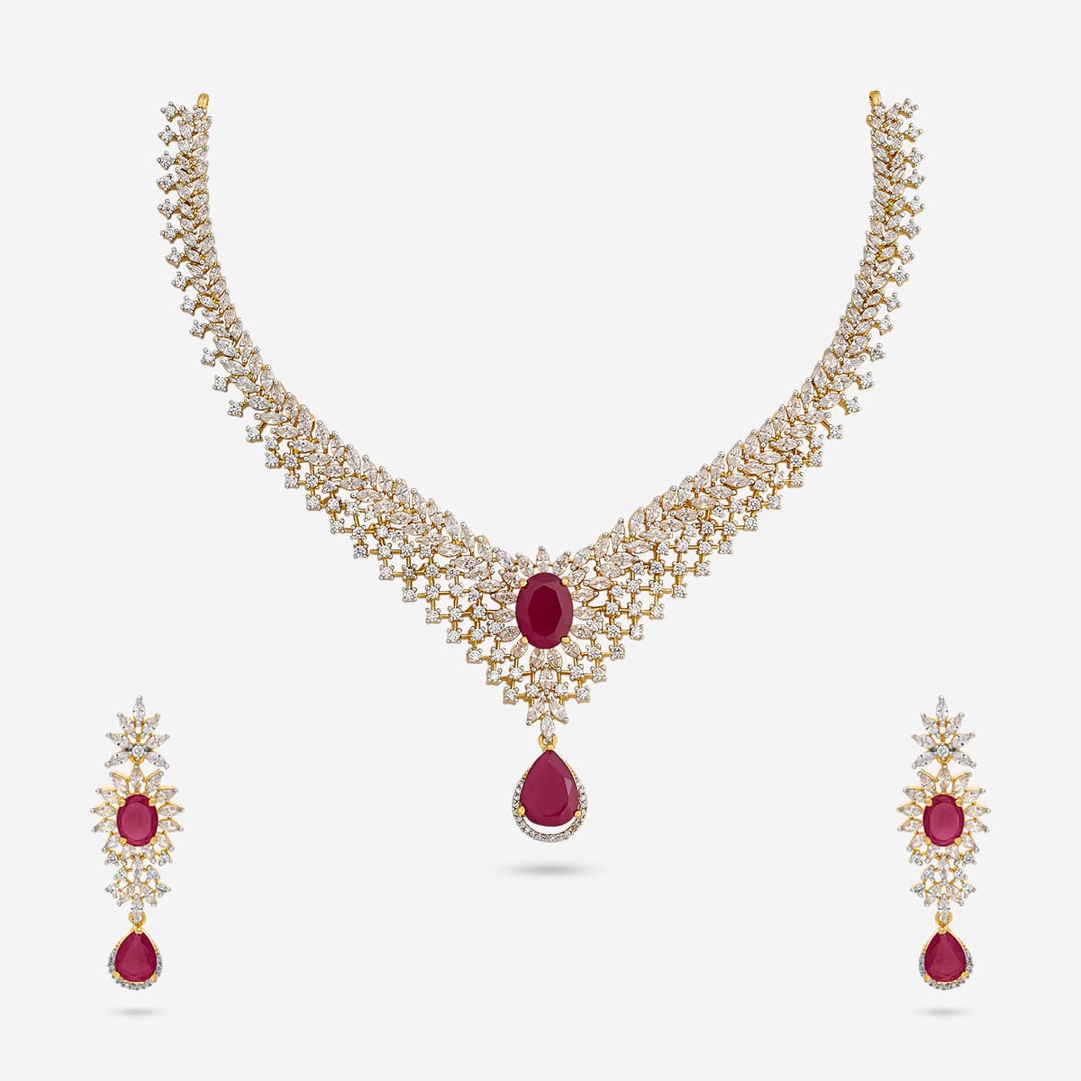 Zircon Necklace Zircon Necklace 190820