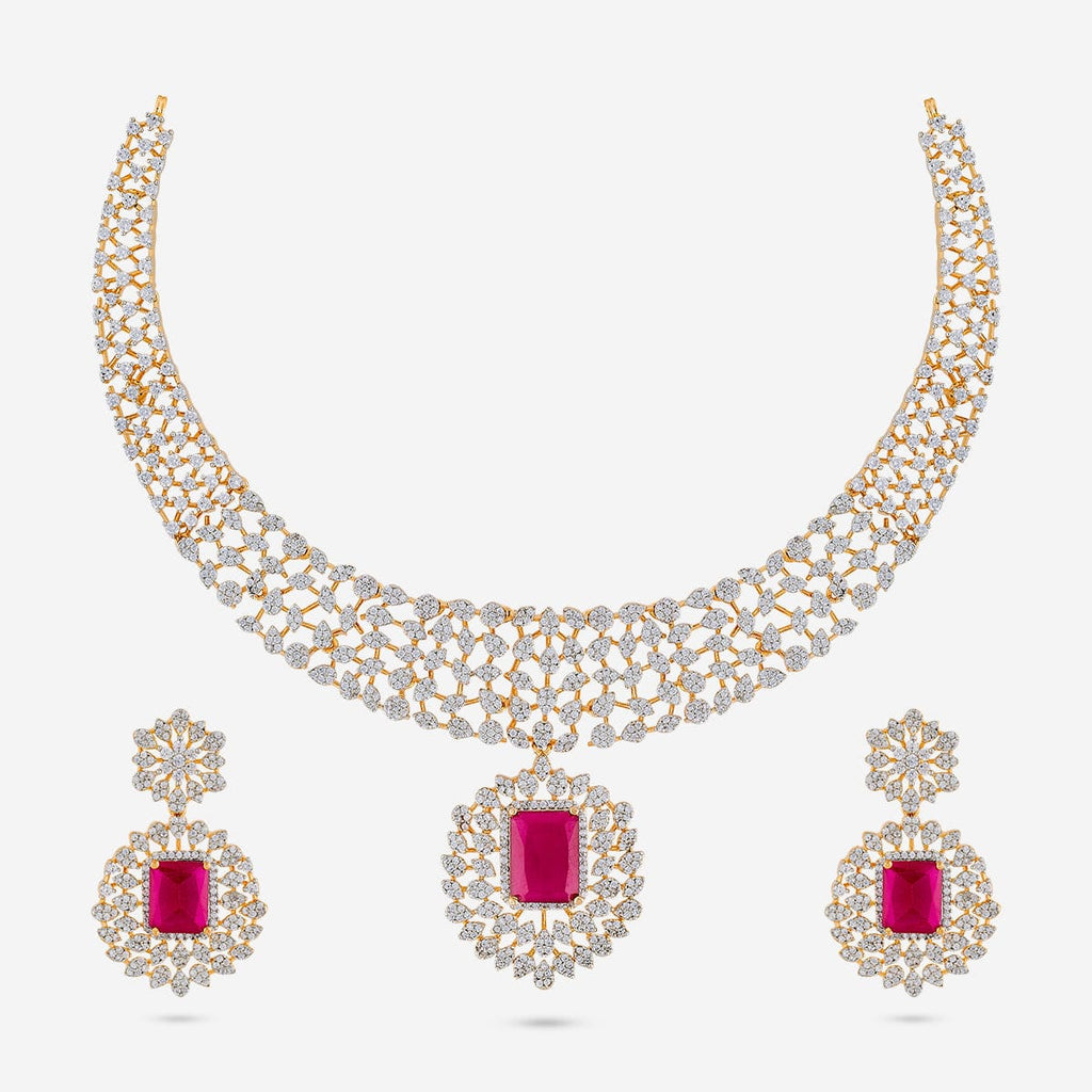 Zircon Necklace Zircon Necklace 190821