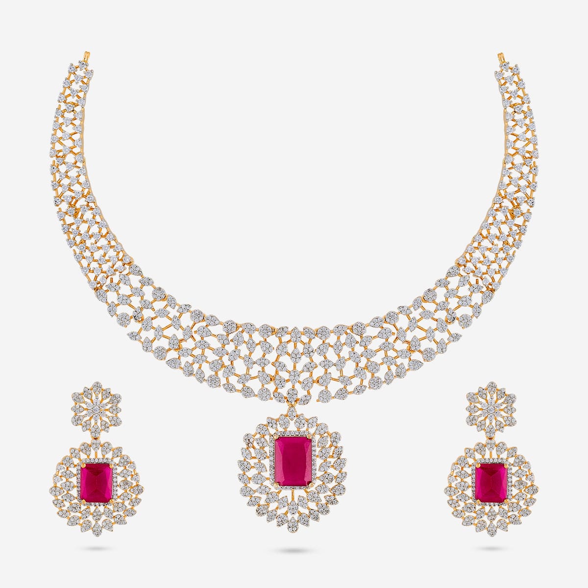 Zircon Necklace Zircon Necklace 190821