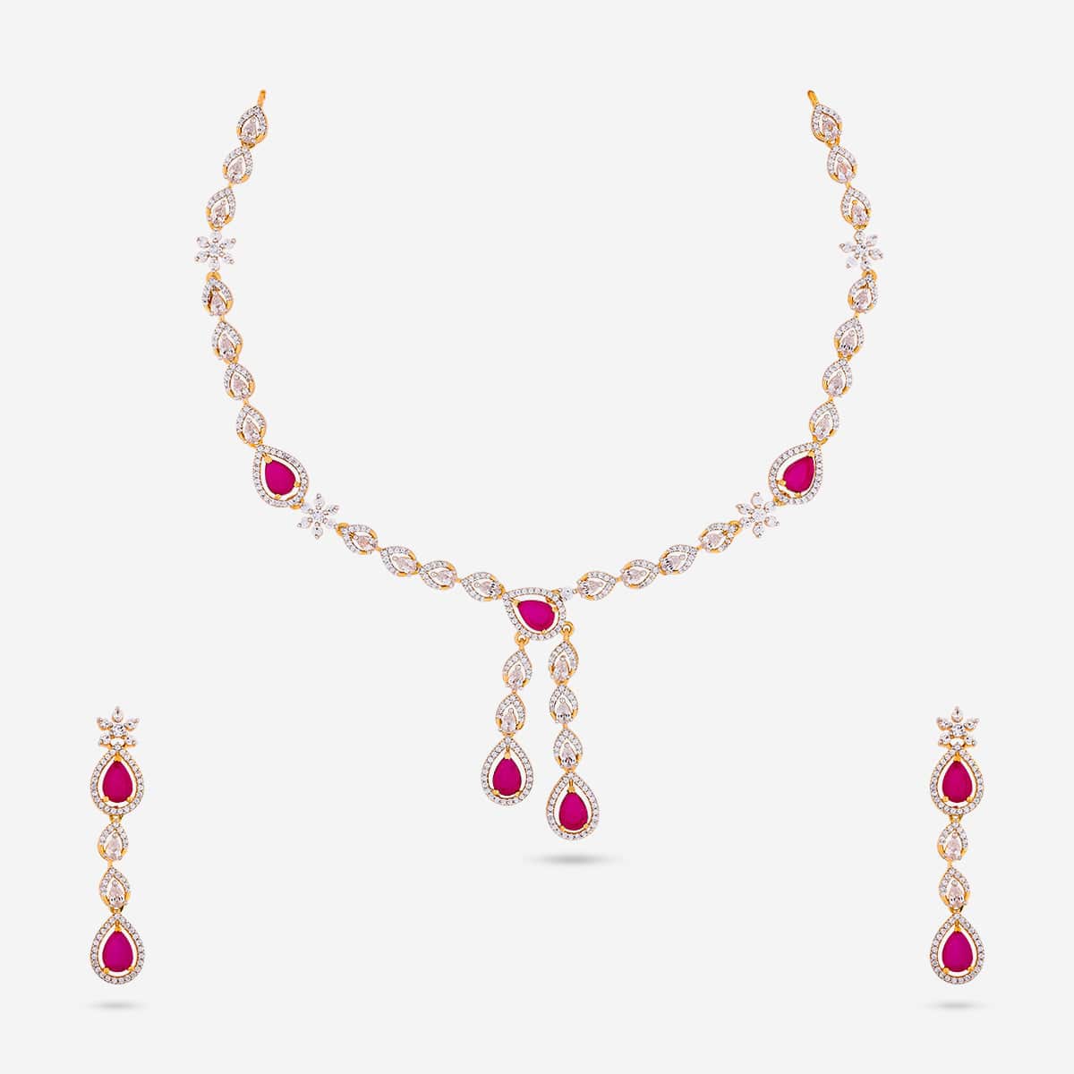 Zircon Necklace Zircon Necklace 190826