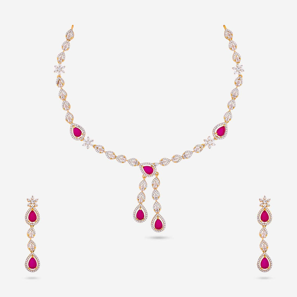 Zircon Necklace Zircon Necklace 190826