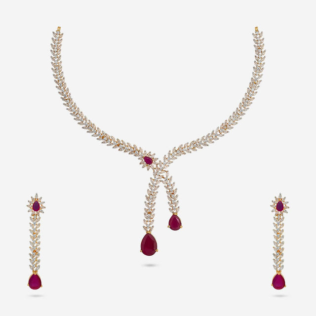 Zircon Necklace Zircon Necklace 190828