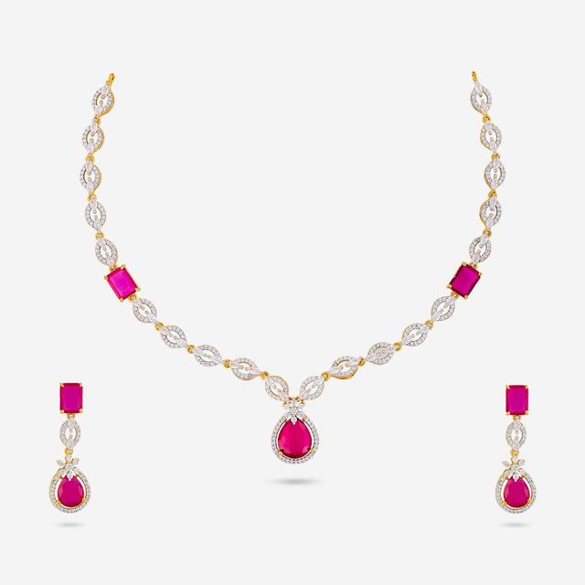 Zircon Necklace Zircon Necklace 190829