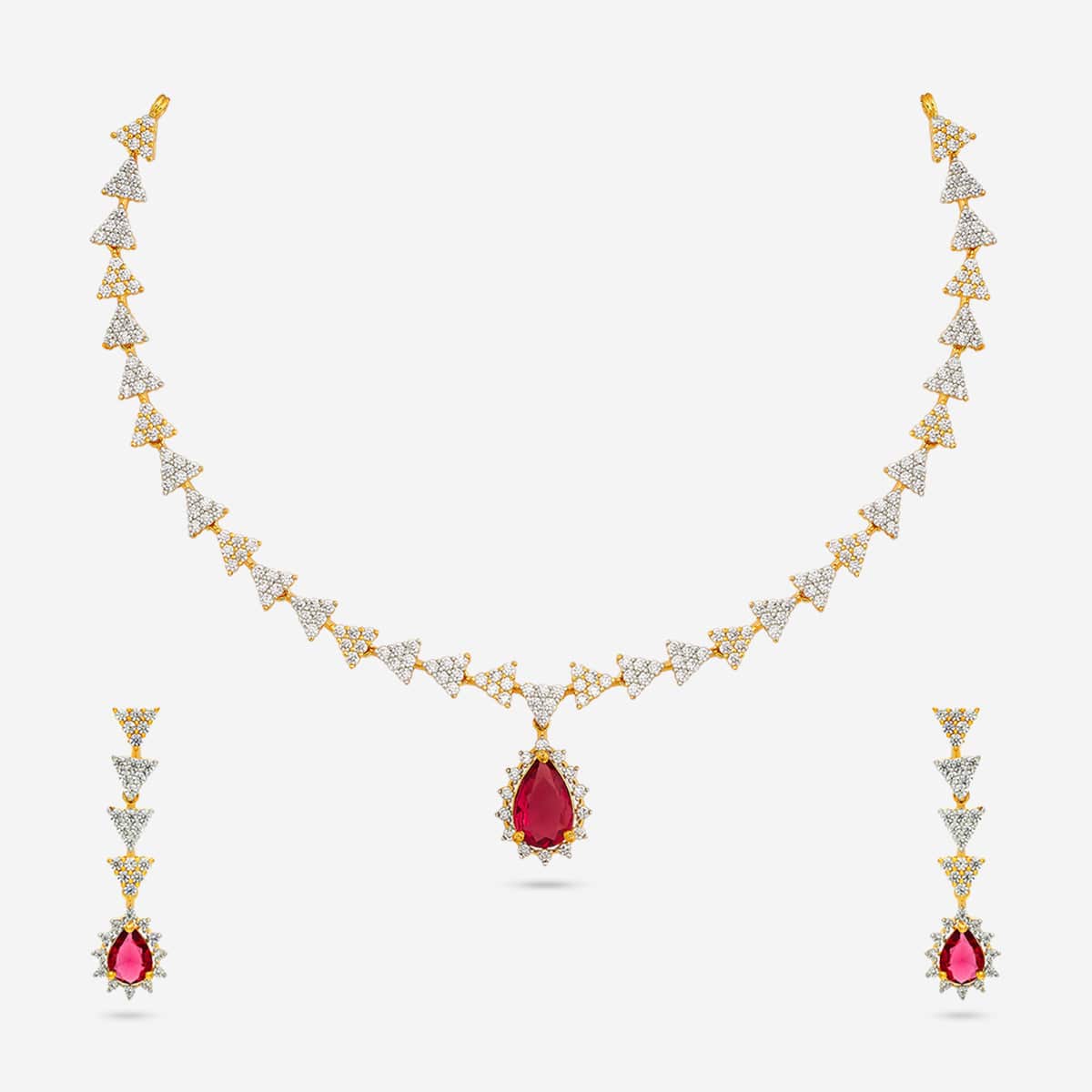 Zircon Necklace Zircon Necklace 190837