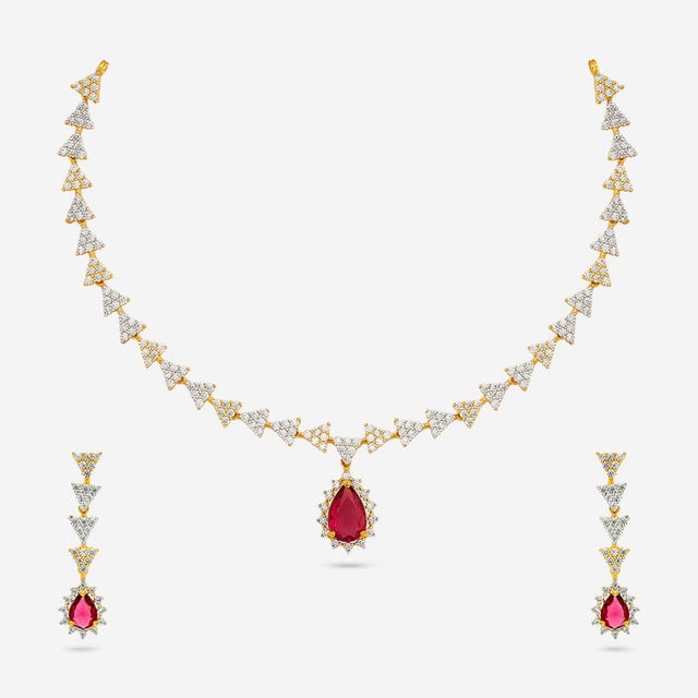 Zircon Necklace Zircon Necklace 190837