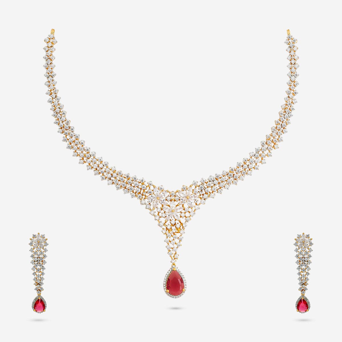 Zircon Necklace Zircon Necklace 190838