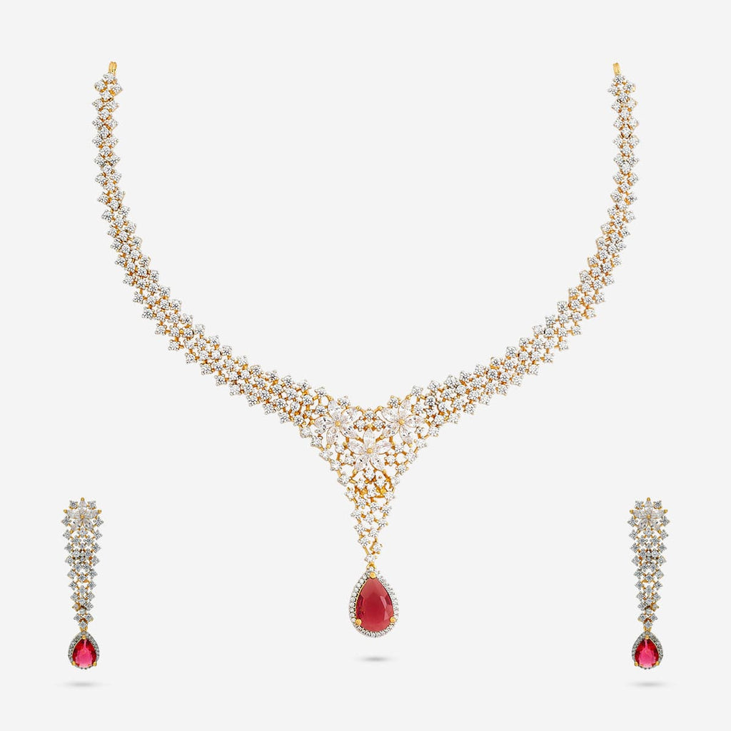 Zircon Necklace Zircon Necklace 190838