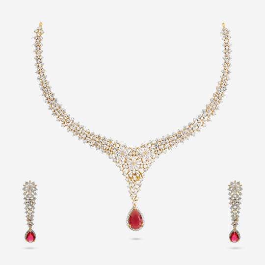 Zircon Necklace Zircon Necklace 190838