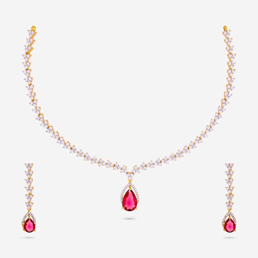 Zircon Necklace Zircon Necklace 190840