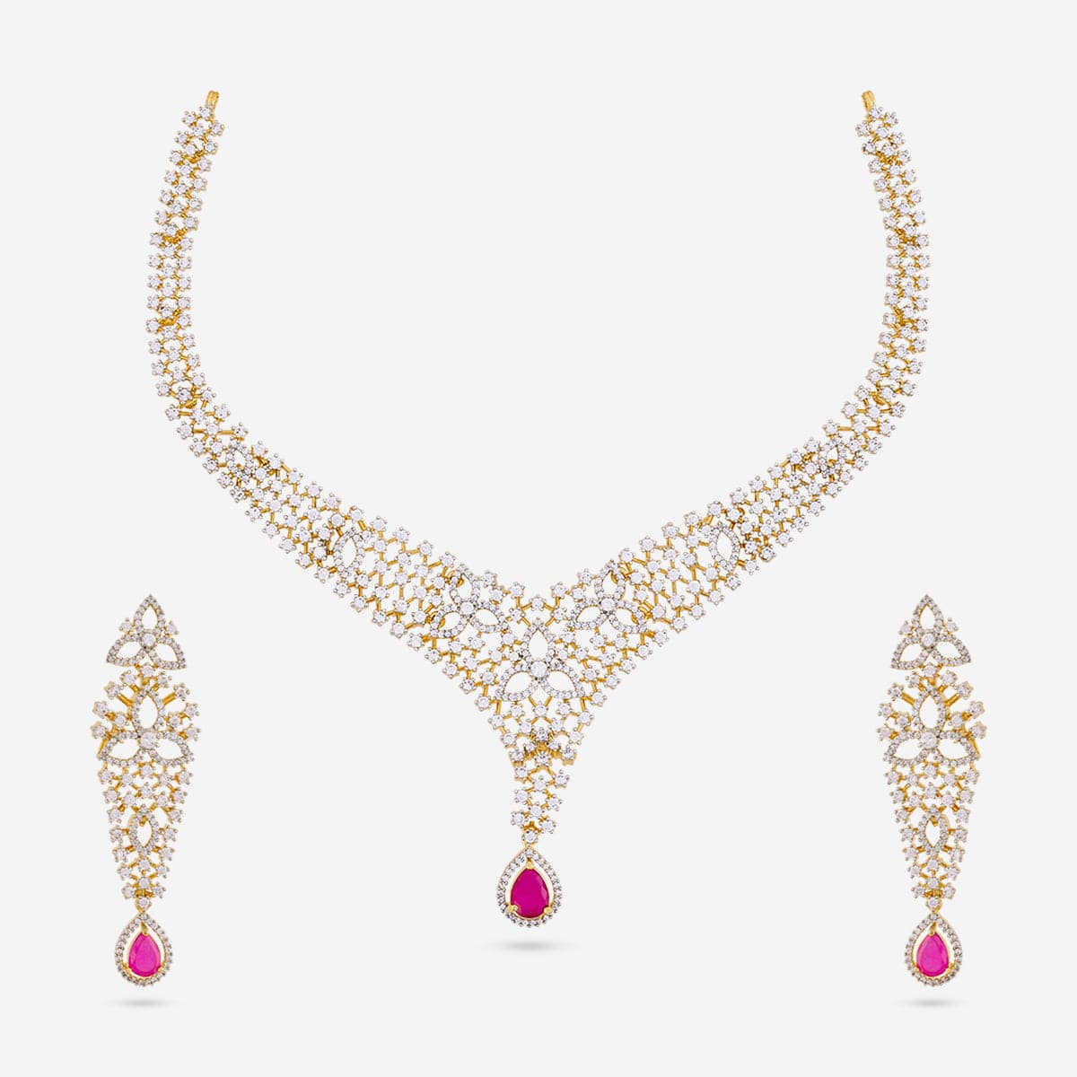 Zircon Necklace Zircon Necklace 190899