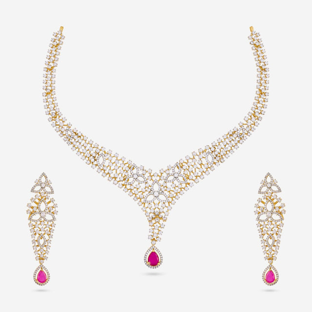 Zircon Necklace Zircon Necklace 190899