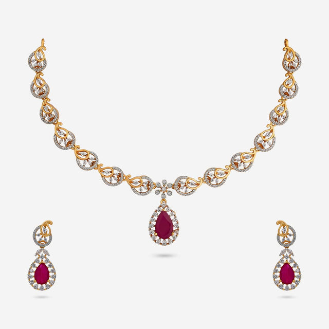 Zircon Necklace Zircon Necklace 190916