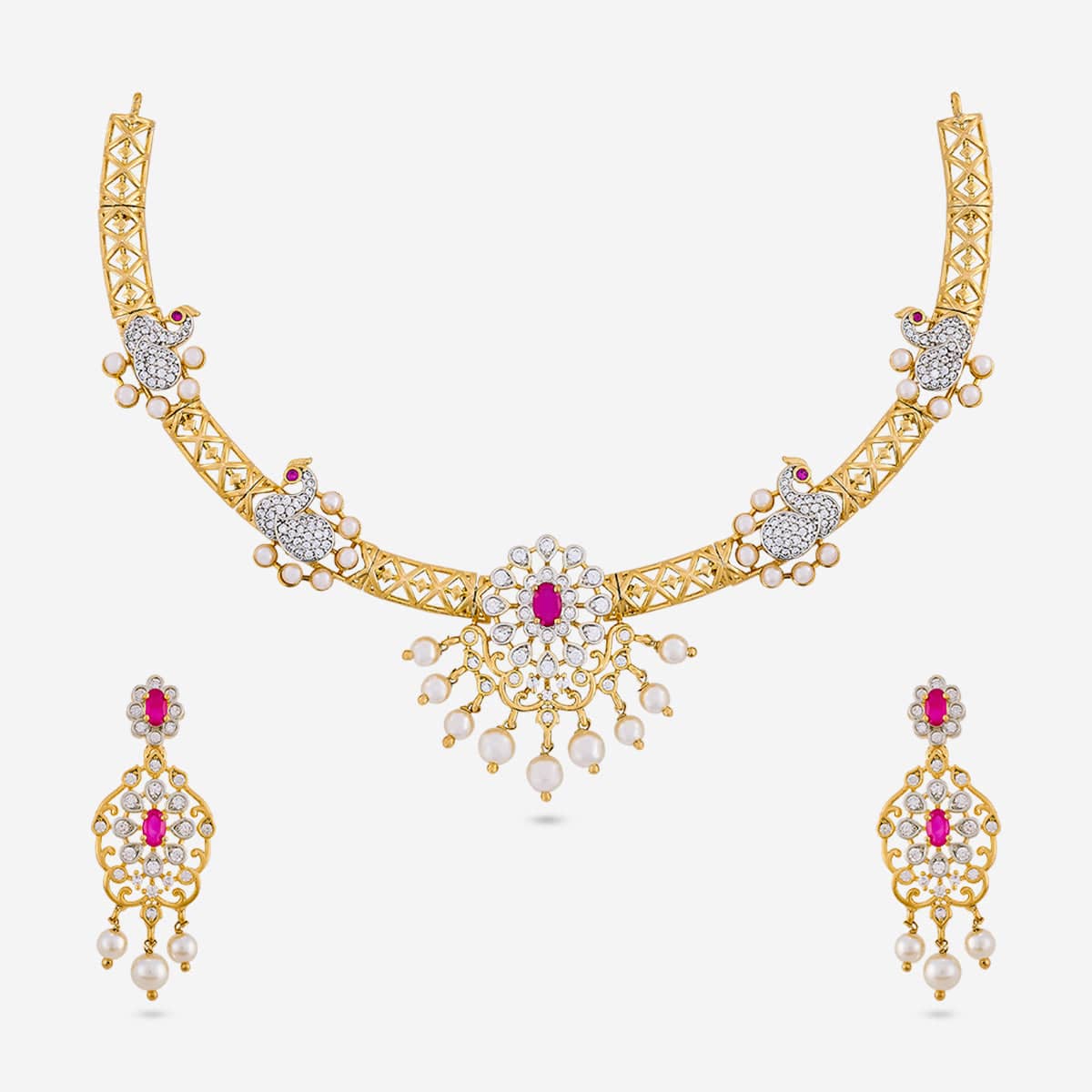 Zircon Necklace Zircon Necklace 191050