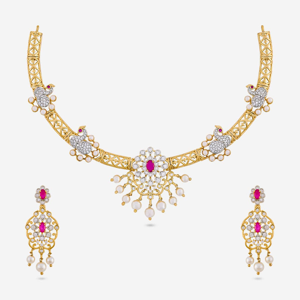 Zircon Necklace Zircon Necklace 191050
