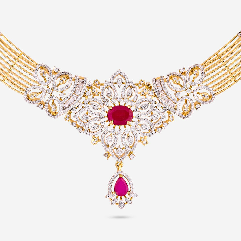 Zircon Necklace Zircon Necklace 191055