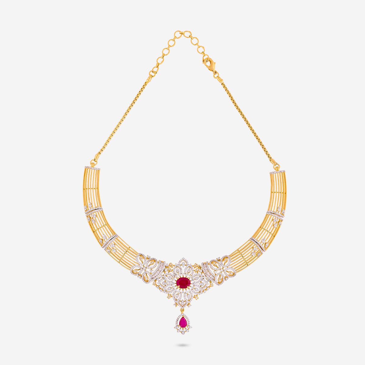 Zircon Necklace Zircon Necklace 191055