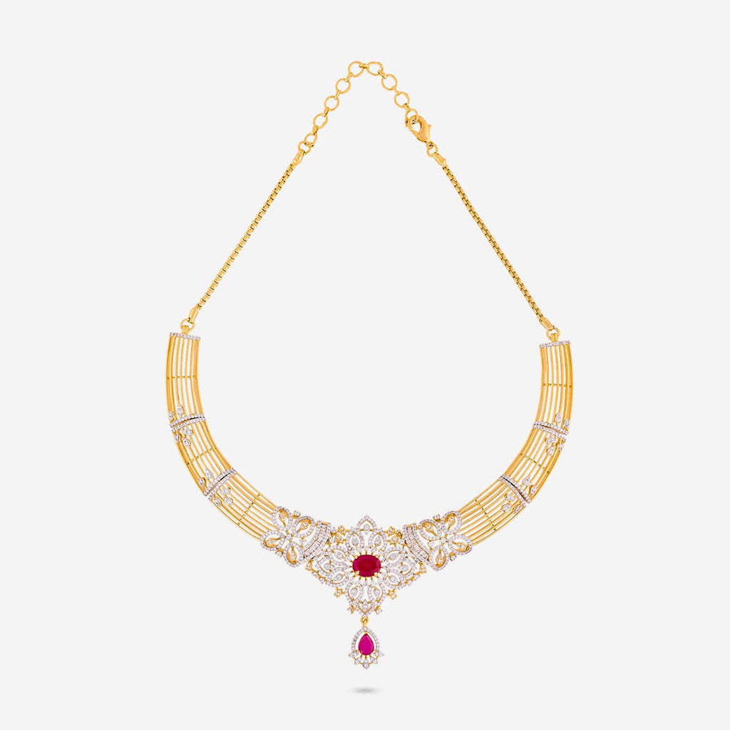 Zircon Necklace Zircon Necklace 191055