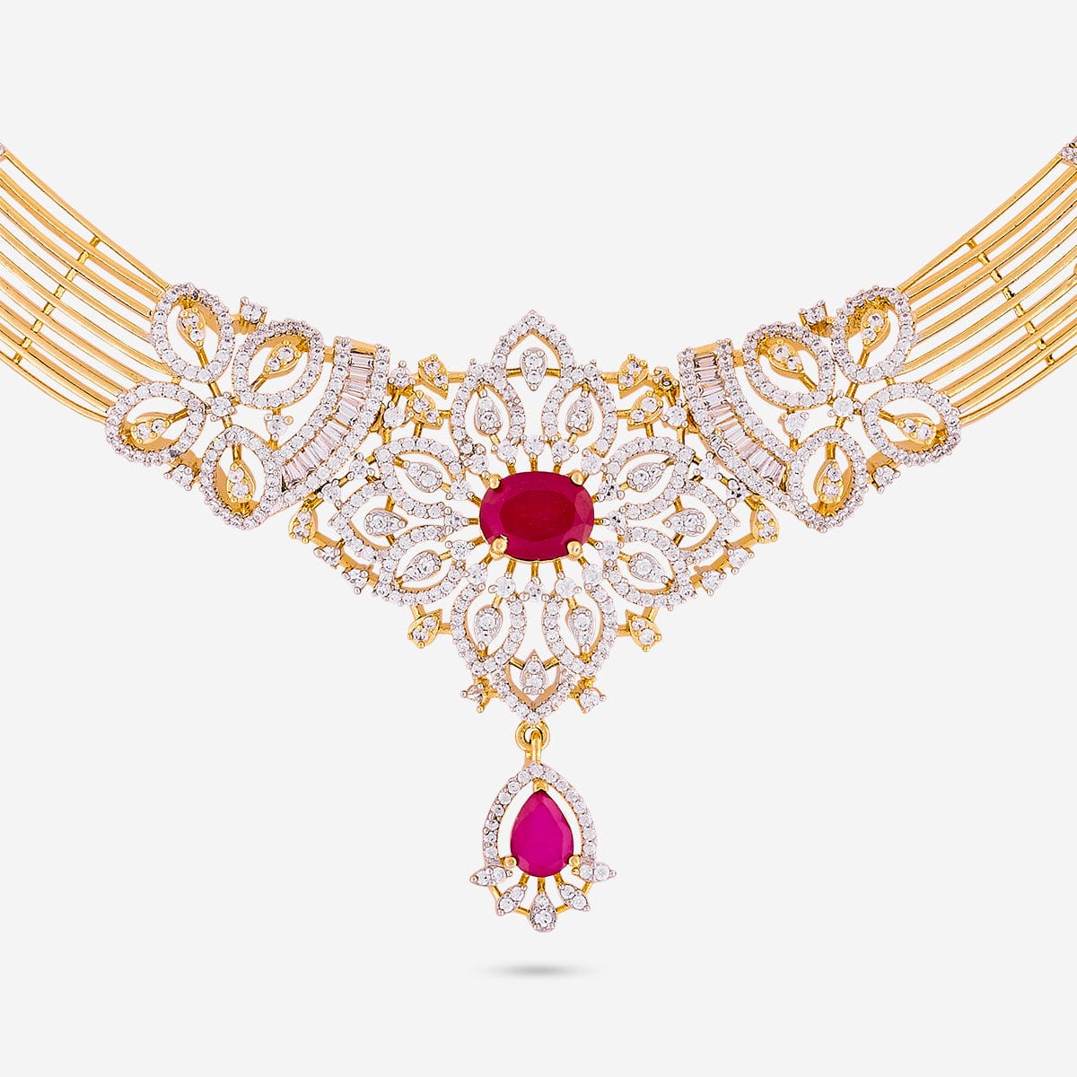 Zircon Necklace Zircon Necklace 191055