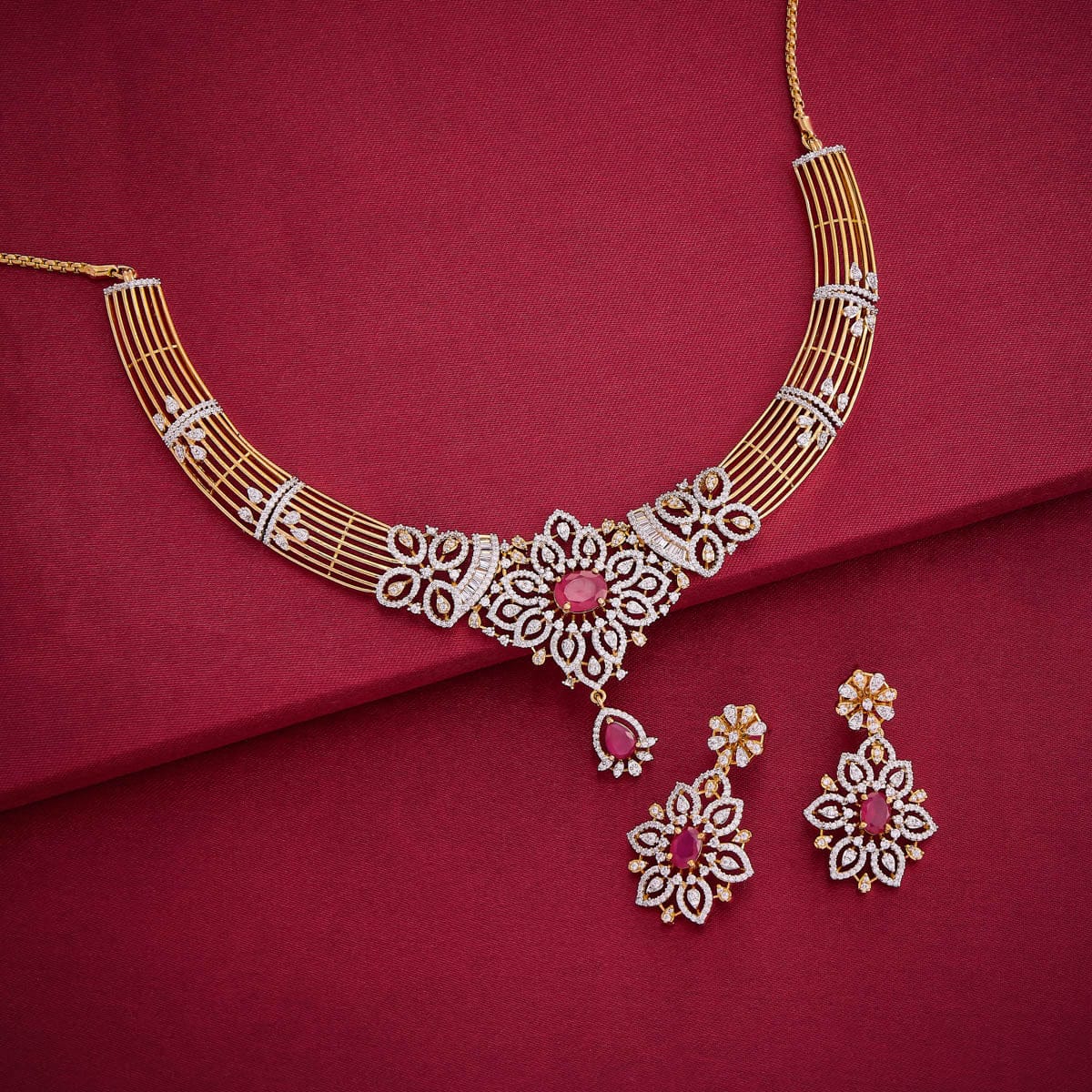 Zircon Necklace Zircon Necklace 191055