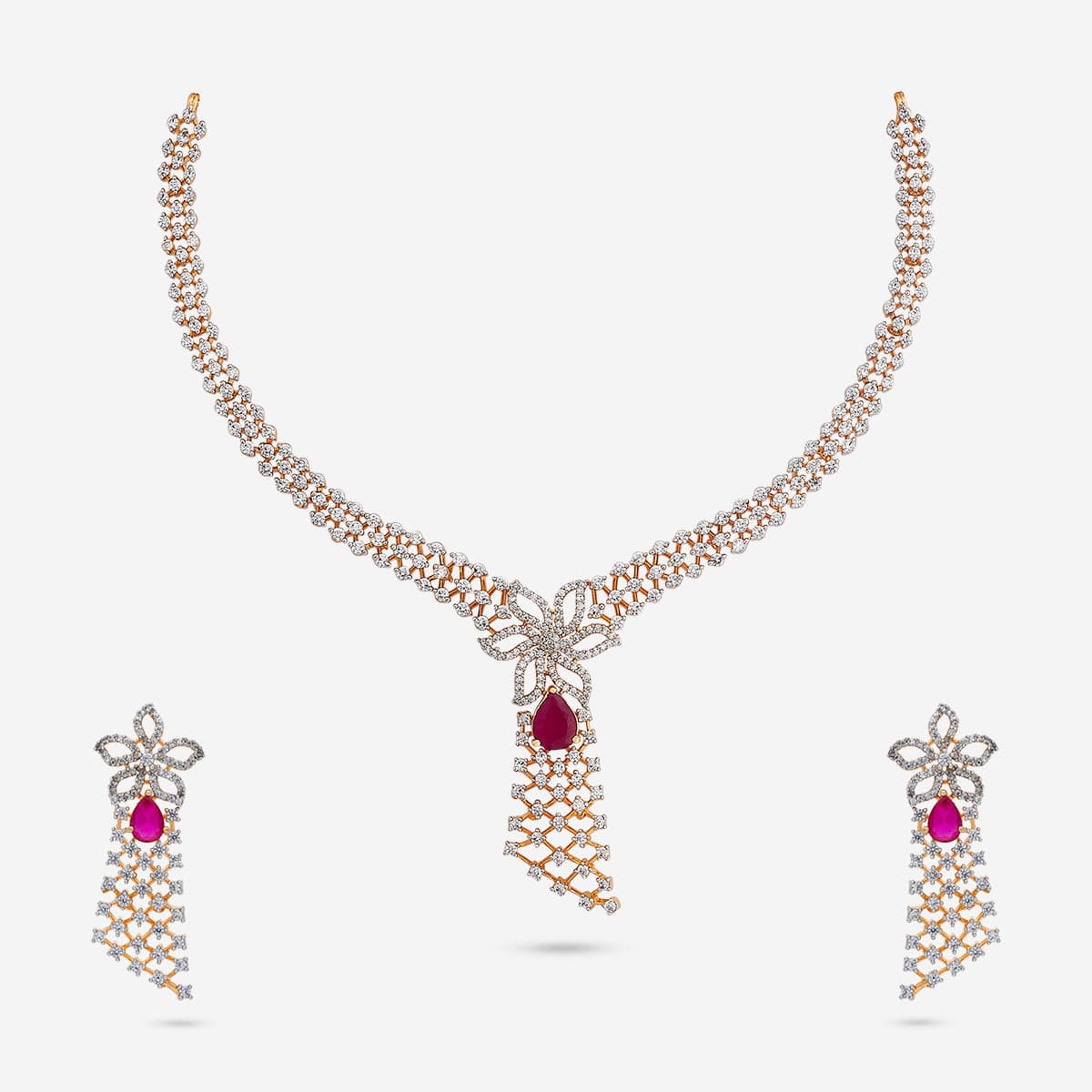 Zircon Necklace Zircon Necklace 191675