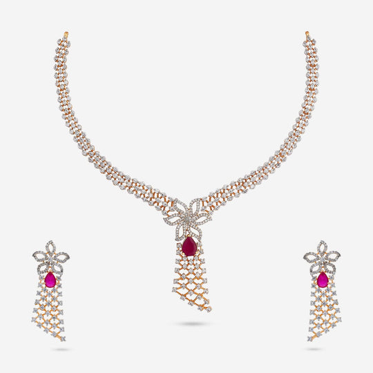 Zircon Necklace Zircon Necklace 191675