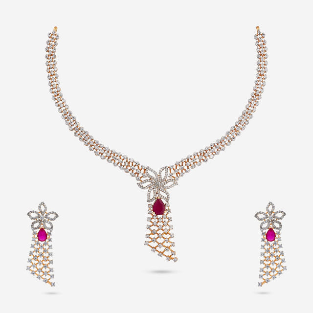 Zircon Necklace Zircon Necklace 191675