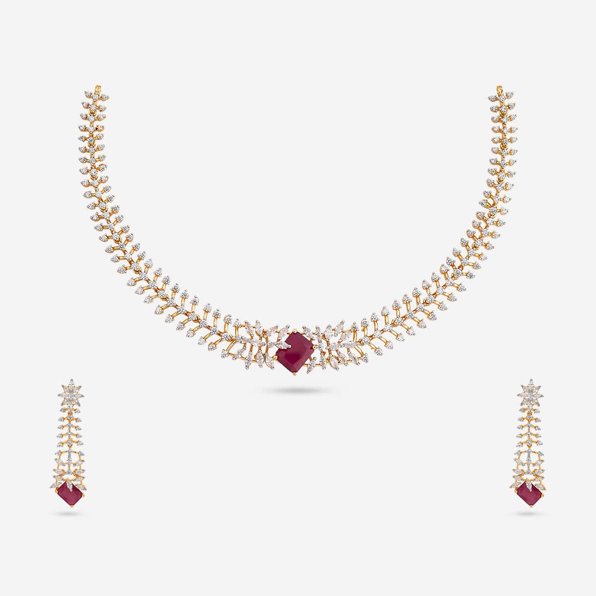 Zircon Necklace Zircon Necklace 191694