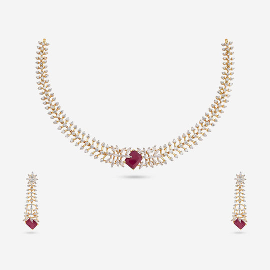 Zircon Necklace Zircon Necklace 191694