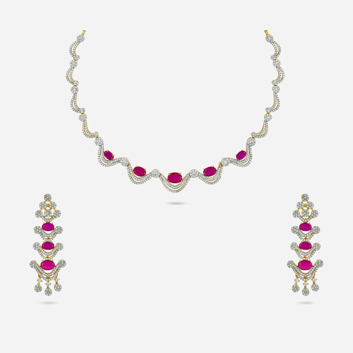 Zircon Necklace Zircon Necklace 191695