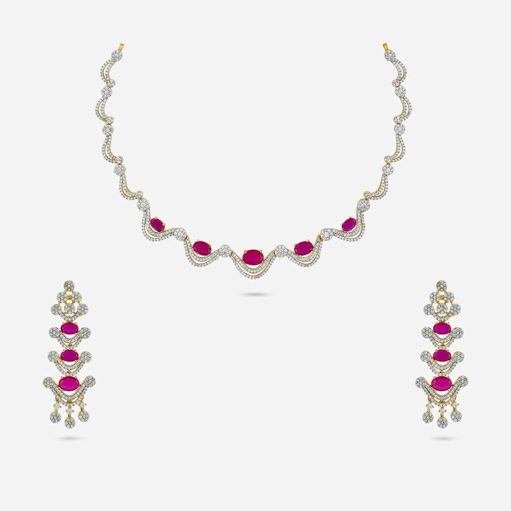 Zircon Necklace Zircon Necklace 191695