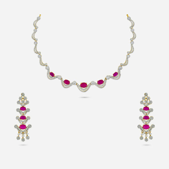 Zircon Necklace Zircon Necklace 191695