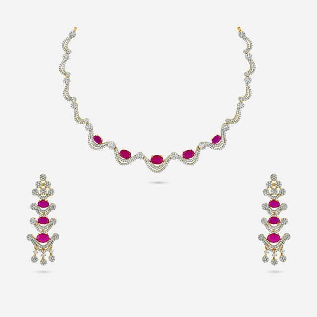 Zircon Necklace Zircon Necklace 191695