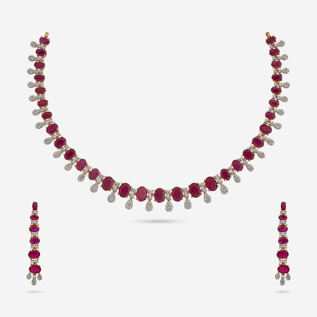 Zircon Necklace Zircon Necklace 191700