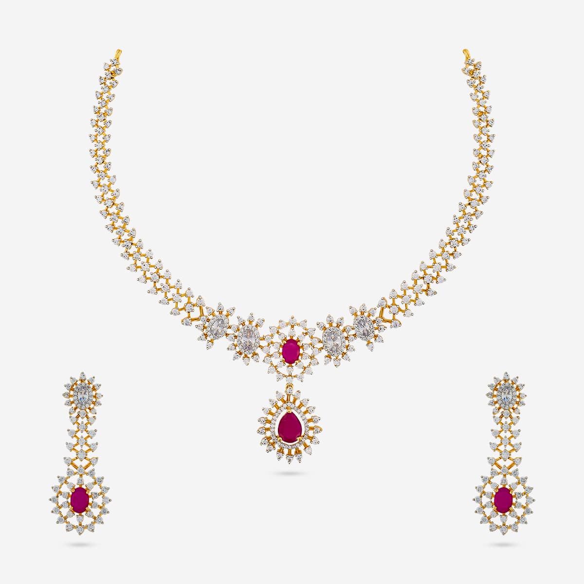Zircon Necklace Zircon Necklace 191702