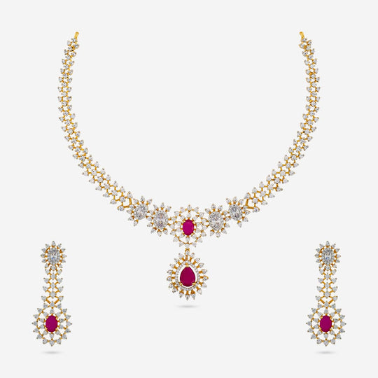 Zircon Necklace Zircon Necklace 191702