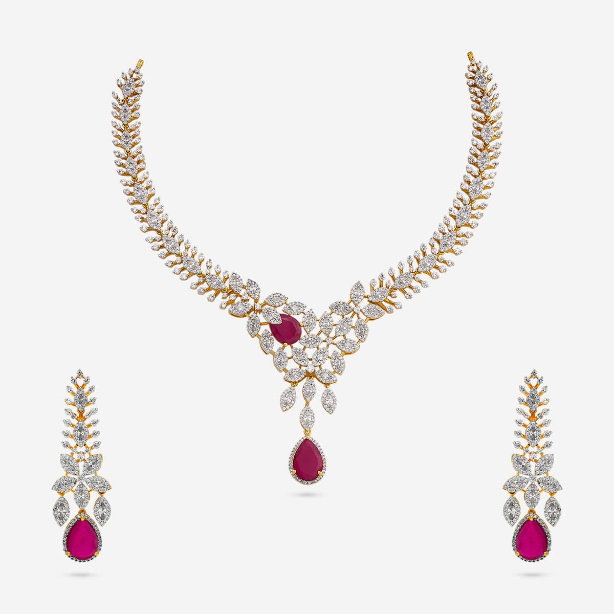 Zircon Necklace Zircon Necklace 191705