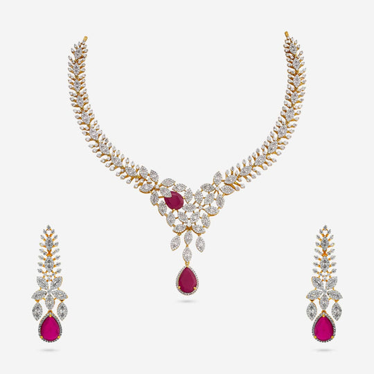 Zircon Necklace Zircon Necklace 191705