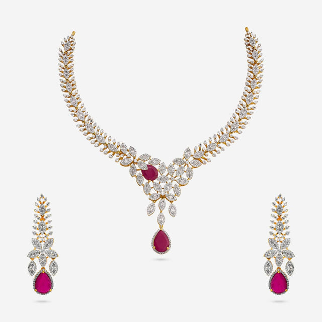 Zircon Necklace Zircon Necklace 191705