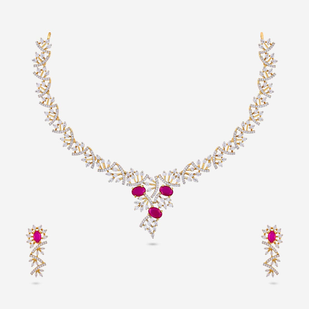 Zircon Necklace Zircon Necklace 191707