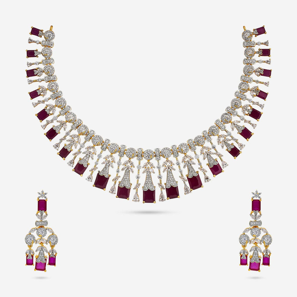 Zircon Necklace Zircon Necklace 191713