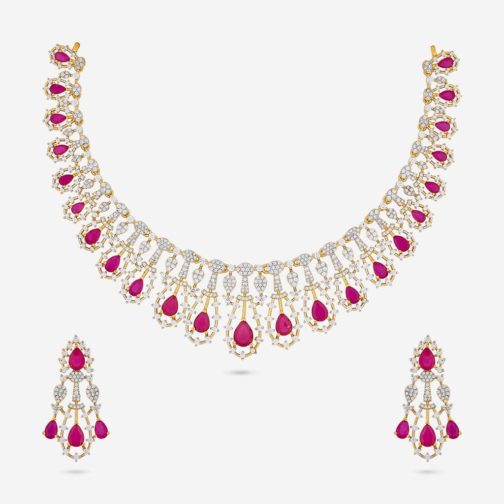 Zircon Necklace Zircon Necklace 191714