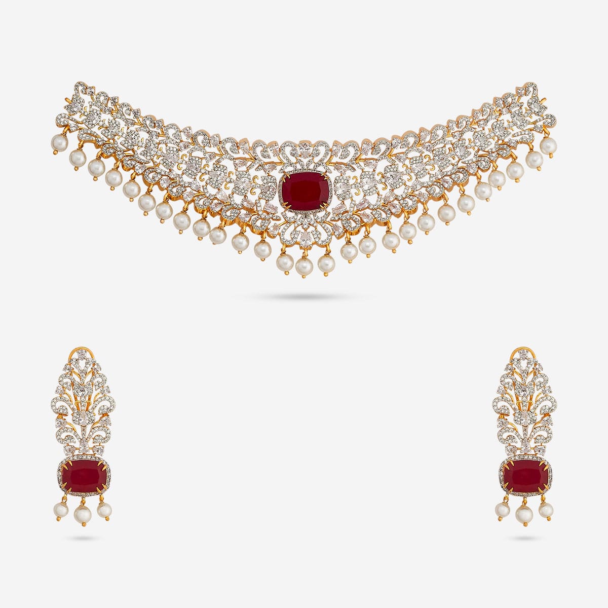 Zircon Necklace Zircon Necklace 191715