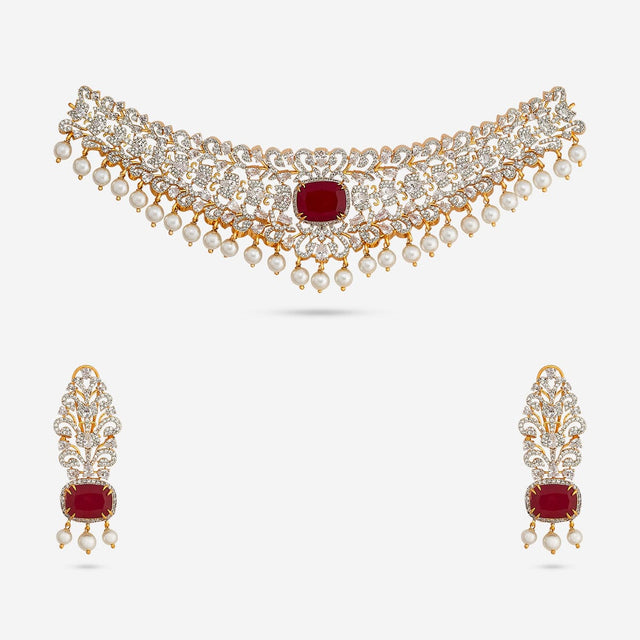 Zircon Necklace Zircon Necklace 191715