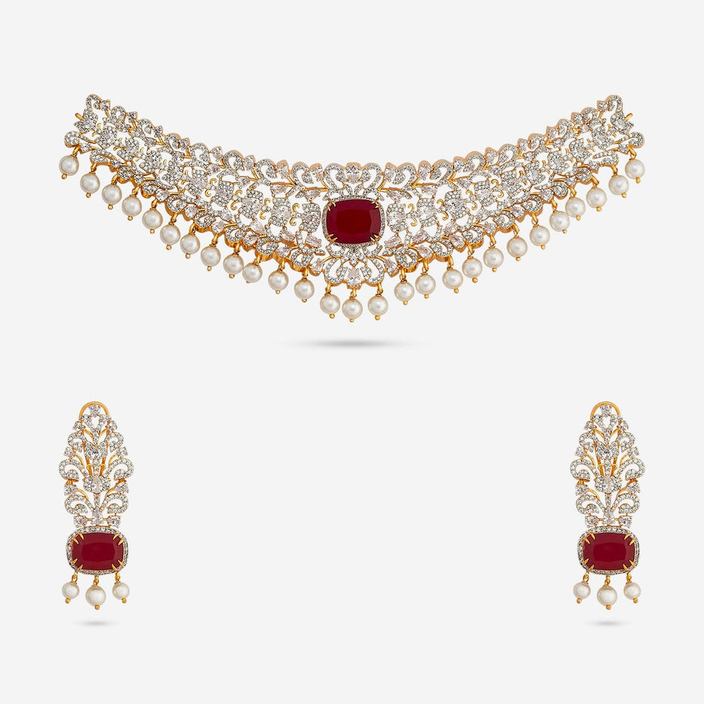 Zircon Necklace Zircon Necklace 191715