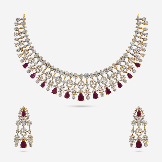 Zircon Necklace Zircon Necklace 191716