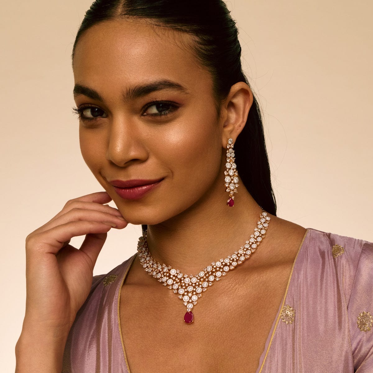 Zircon Necklace Zircon Necklace 191799