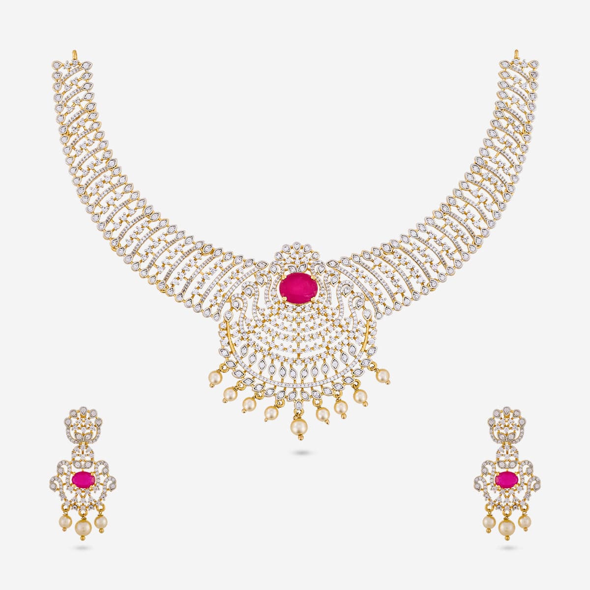 Zircon Necklace Zircon Necklace 192324